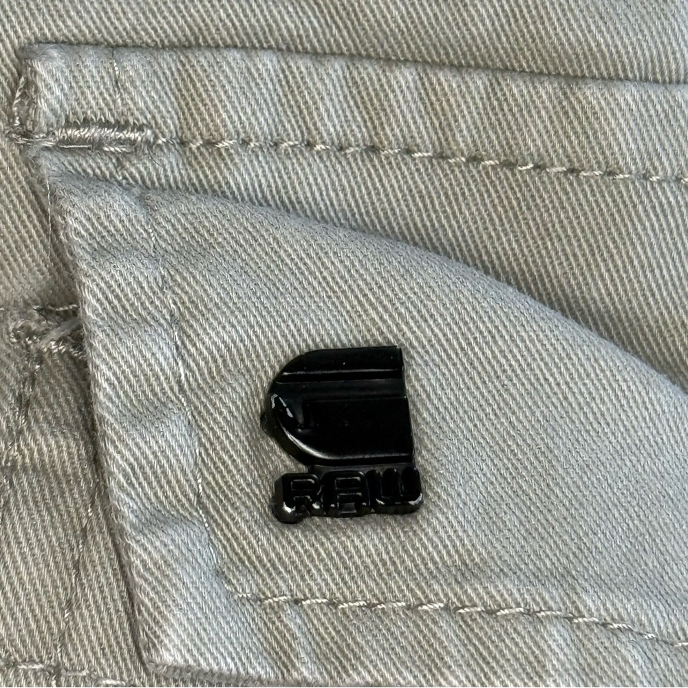 G-Star Raw Light Tan Cargo Straight Leg Pants Men Trouser Size 34 - Picture 11 of 13